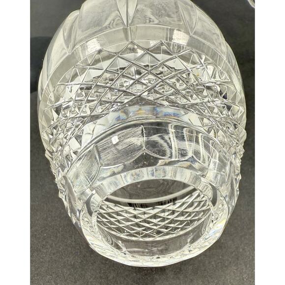 Rückl Bohemia Lead Crystal Bowling Pin Sculpture 8" Czech Republic - Picture 6 of 8